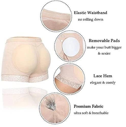 Waist Seamless Padded Butt Lifter Panties - Anjali & Harry