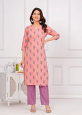 Ladies Cotton Kurti, Printed