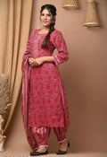 Premium Printed Designer Kurta With Bottom Wear With Printed Dupatta Set