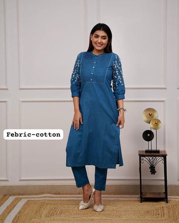 Classy Kurti Pant Set For All Day Comfort and Trendy Look